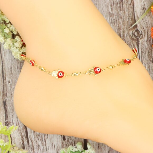 "Dainty Anklet for Women – Elegant Everyday Jewelry & Perfect Gift | MLCRC1247 - Picture 4 of 10